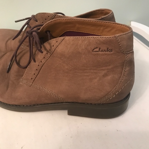 Clark’s brown boots main image 4